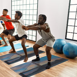 Tapete De Yoga Sunset da Porta do ouro