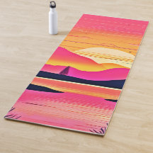 Sunset Dourado Sobre Arte Rosa