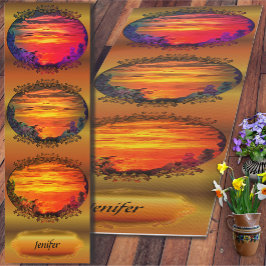 Tapete De Yoga Sunset Plaza Marina 2584