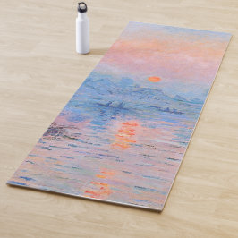 Tapete De Yoga Sunset sobre o Seine Claude Monet