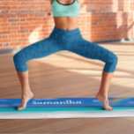 Tapete De Yoga Surf Personalizado do Arco-íris Praia do Oceano<br><div class="desc">Este design pode ser personalizado na área fornecida pela alteração da foto e/ou do texto. Ou pode ser personalizado escolhendo o clique para personalizar outra opção e excluir ou alterar a cor do plano de fundo, adicionar texto, alterar a cor ou o estilo do texto ou excluir o texto de...</div>