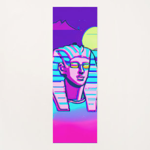Tapete De Yoga Synthwave Pharaoh