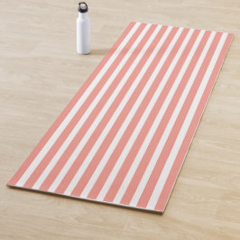 Tapete De Yoga Tangerine Vertical Stripped Yoga Mat