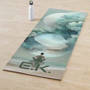 Tapete De Yoga Tapis de yoga Azul Místico – Acalma e Inspira