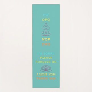 Tapete De Yoga Tapis de Yoga Ho'OPONOPONO