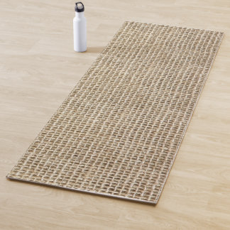 Tapete De Yoga Tapis de yoga motif jute