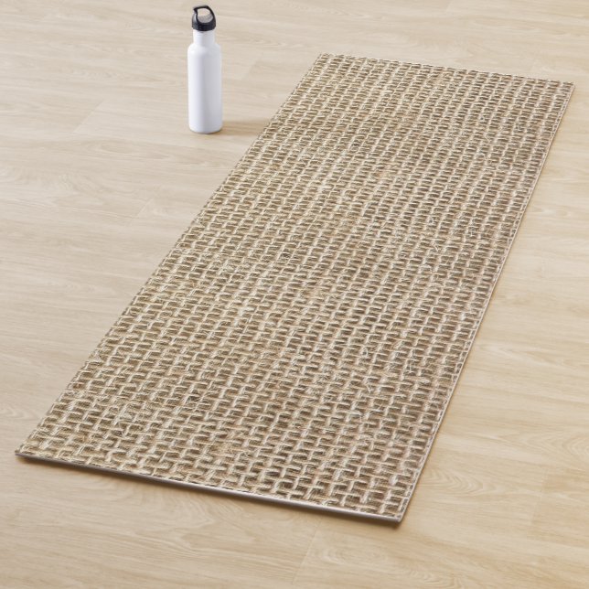 Tapete De Yoga Tapis de yoga motif jute (In Situ)
