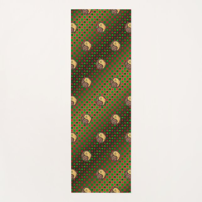 Tapete De Yoga Taurus & Fire Tiger (Frente)