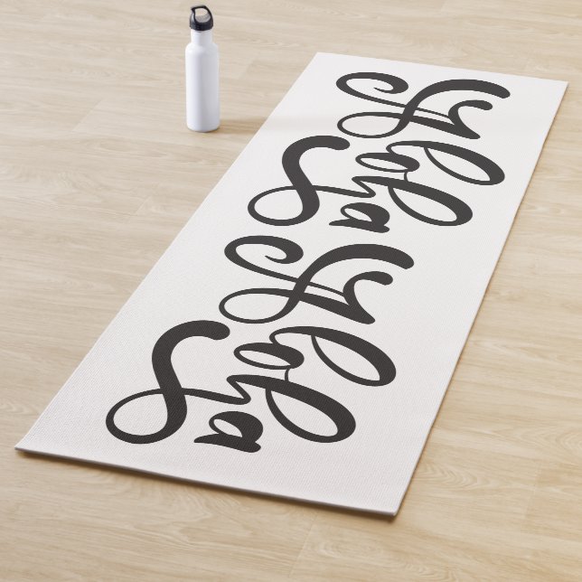 Tapete De Yoga Tema Aloha hawaiano (In Situ)