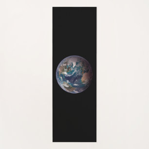 Tapete De Yoga Terra Marble Azul (Hemisfério Ocidental)