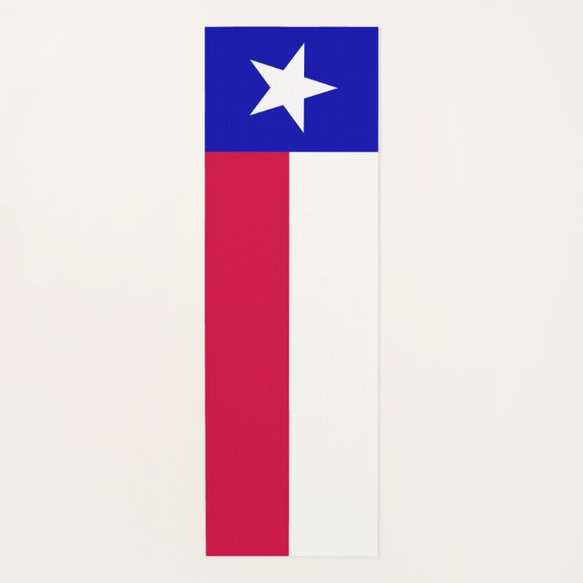Tapete De Yoga Texas Flag Yoga Mat (Frente)