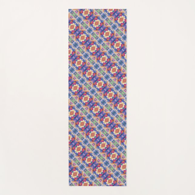 Tapete De Yoga Textura #1 de la obra Piña (Frente)