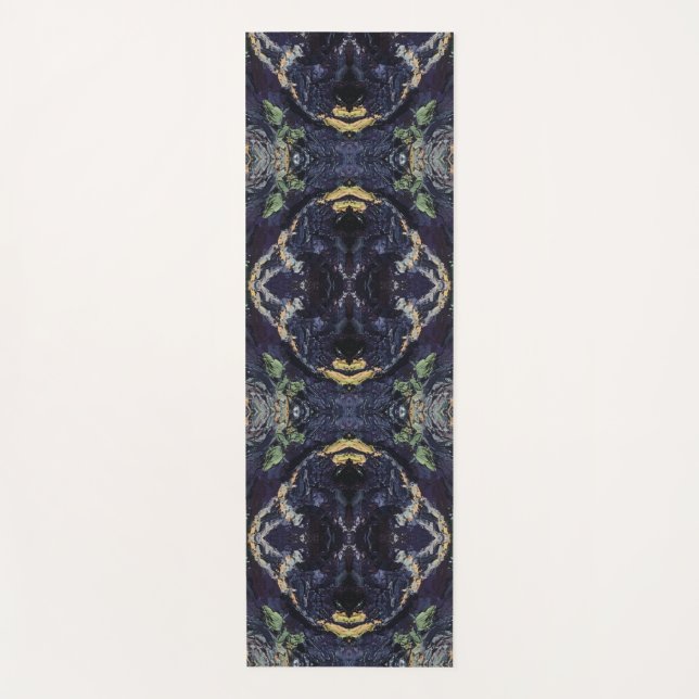 Tapete De Yoga Textura #9 de la obra Maritimo (Frente)