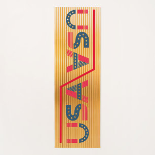 Tapete De Yoga Textura de madeira eco-amigável Yoga Mat