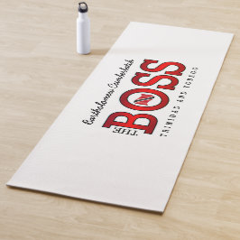 Tapete De Yoga The Boss Trinidad & Tobago