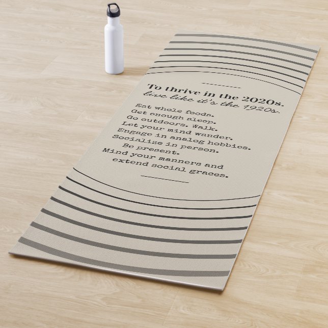 Tapete De Yoga Thrive in 2026 Be Present (In Situ)