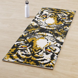 Tapete De Yoga Tigre Realista Yoga Mat - Tiger Wildlife Big Cats