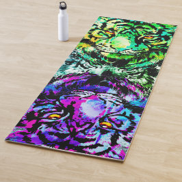 Tapete De Yoga Tigre Realista Yoga Mat - Wildlife Big Cats