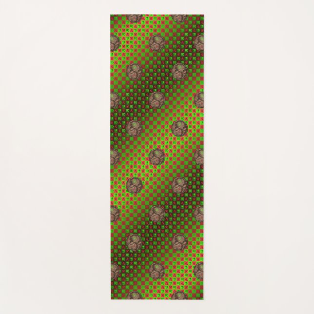 Tapete De Yoga Tigre Virgo & Earth (Frente)