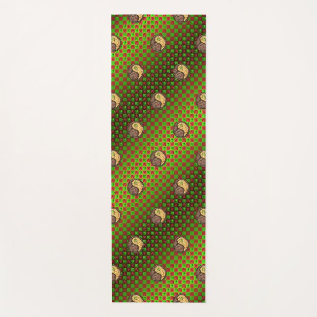 Tapete De Yoga Tigre Virgo & Fire (Frente)