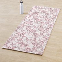 Toile de Jouy Vermelha Francesa