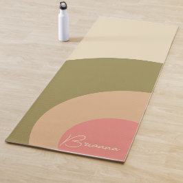 Tapete De Yoga Tons Personalizados de Primavera