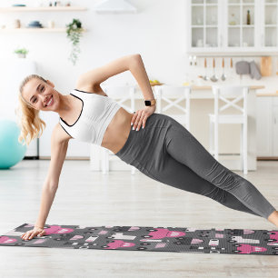 Tapete De Yoga tráfego da cidade