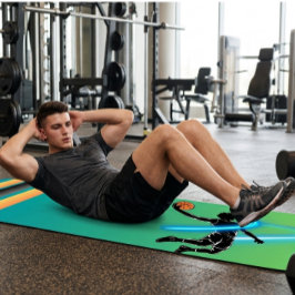 Tapete De Yoga Treino de Basquete | Esportes Fitness
