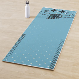 Tapete De Yoga Treino e Treinamento Nunca Desista