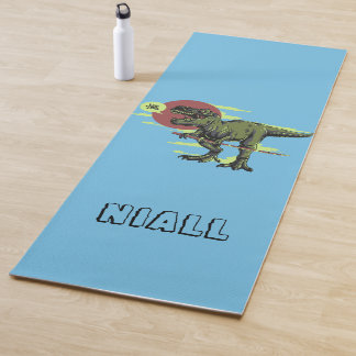 Tapete De Yoga Trendy Dinossaur Personalizado