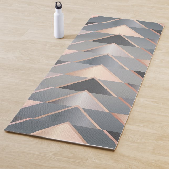 Tapete De Yoga Triângulos Modernos (In Situ)