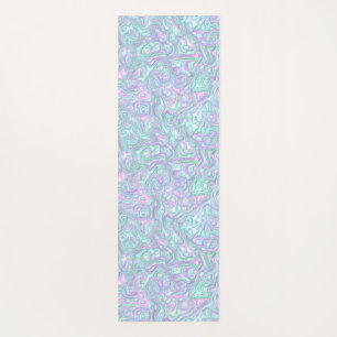Tapete De Yoga Trippy Colorors 3D Swirls