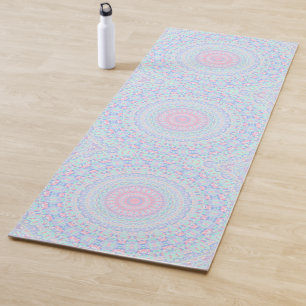 Tapete De Yoga Trippy Hippie Mandala 