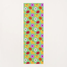 Tapete De Yoga Tropical Blossom