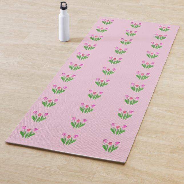 Tapete De Yoga Túlipas em Flor (In Situ)