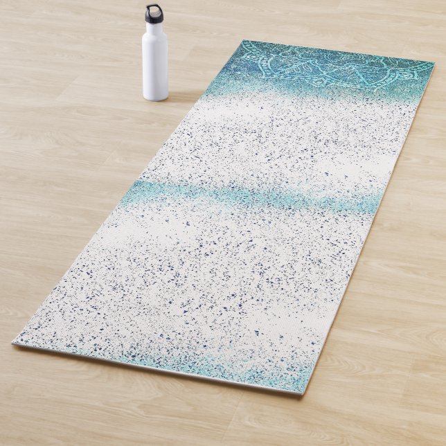 Tapete De Yoga Turquoise mandala (In Situ)