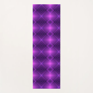 Tapete De Yoga Um marcador de página alto com um geométrico roxo