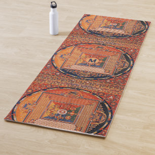 Tapete De Yoga Vajradhatu Mandala Thangka sem Monograma