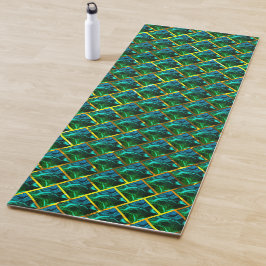 Tapete De Yoga Verde como esmeralda debaixo de um ouro?