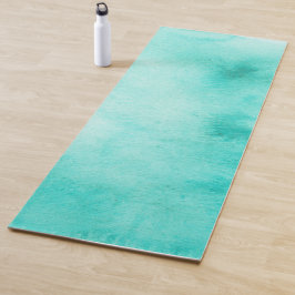 Tapete de Yoga Verde Mar Turquesa