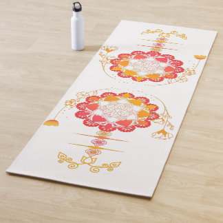 Tapete De Yoga Vermelho quente