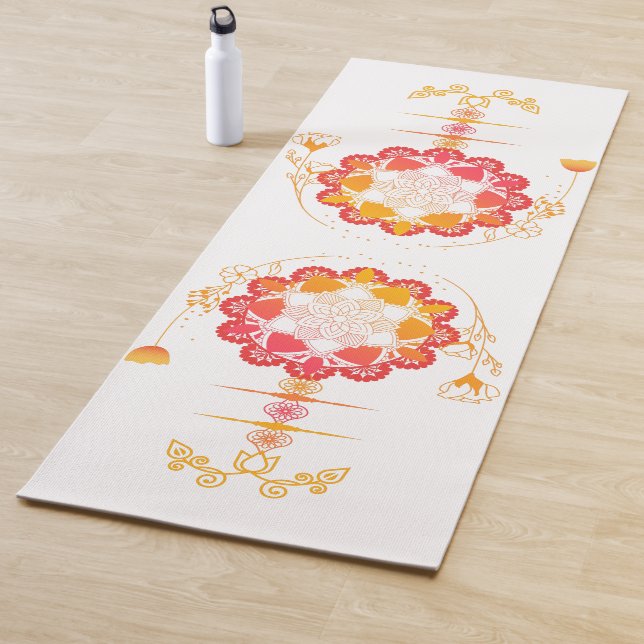 Tapete De Yoga Vermelho quente (In Situ)