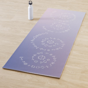 Tapete De Yoga Versos de potência Katakamuna - 5 a 8 canções de c