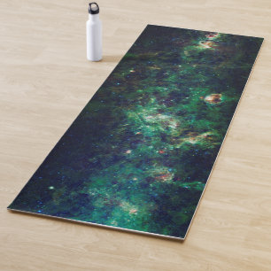 Tapete De Yoga Via Látea Galáxia Espaço Cósmico