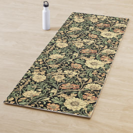 Tapete De Yoga Victorian-style floral pattern 