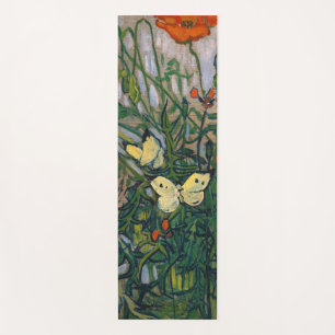 Tapete De Yoga Vincent van Gogh - Borboletas e papagaios