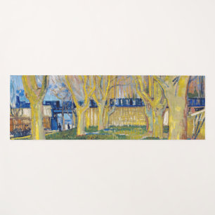 Tapete De Yoga Vincent van Gogh - O Comboio Azul