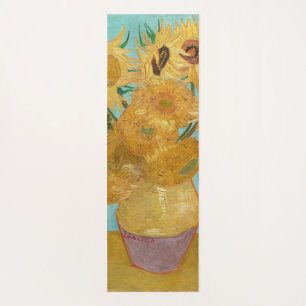Tapete De Yoga Vincent Van Gogh - Vase com Doze Girassóis