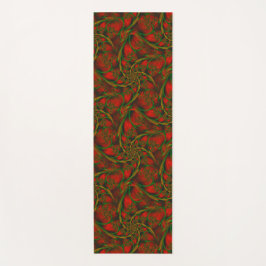 Tapete De Yoga Vinhas rosa