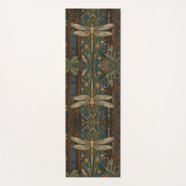 Tapete De Yoga Vintage art nouveau dragonfly boho chic